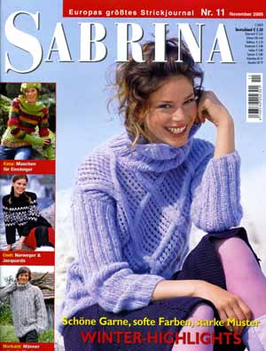 Sabrina Knitting November 2005